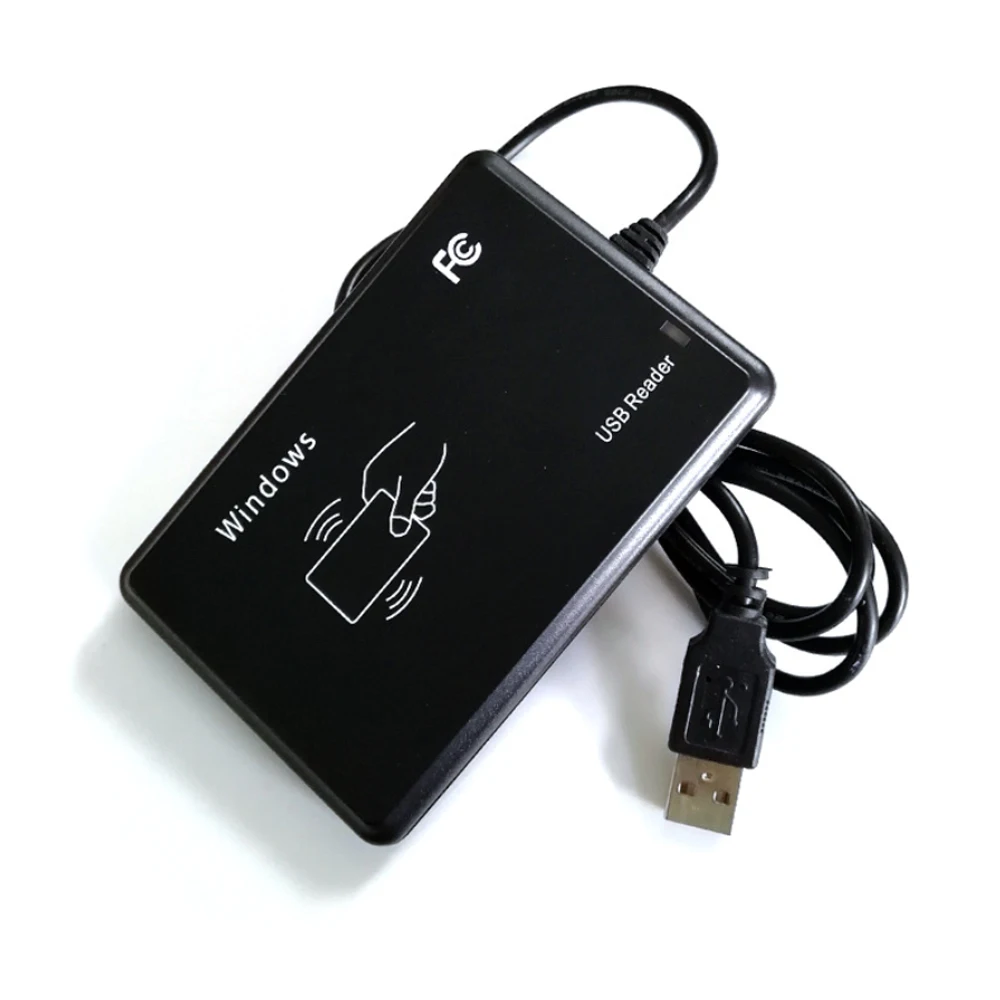 Dual-frequency Smart Reader RFID 125KHz 13.56MHz USB Proximity Sensor Smart Reader for Access Control Card Reader