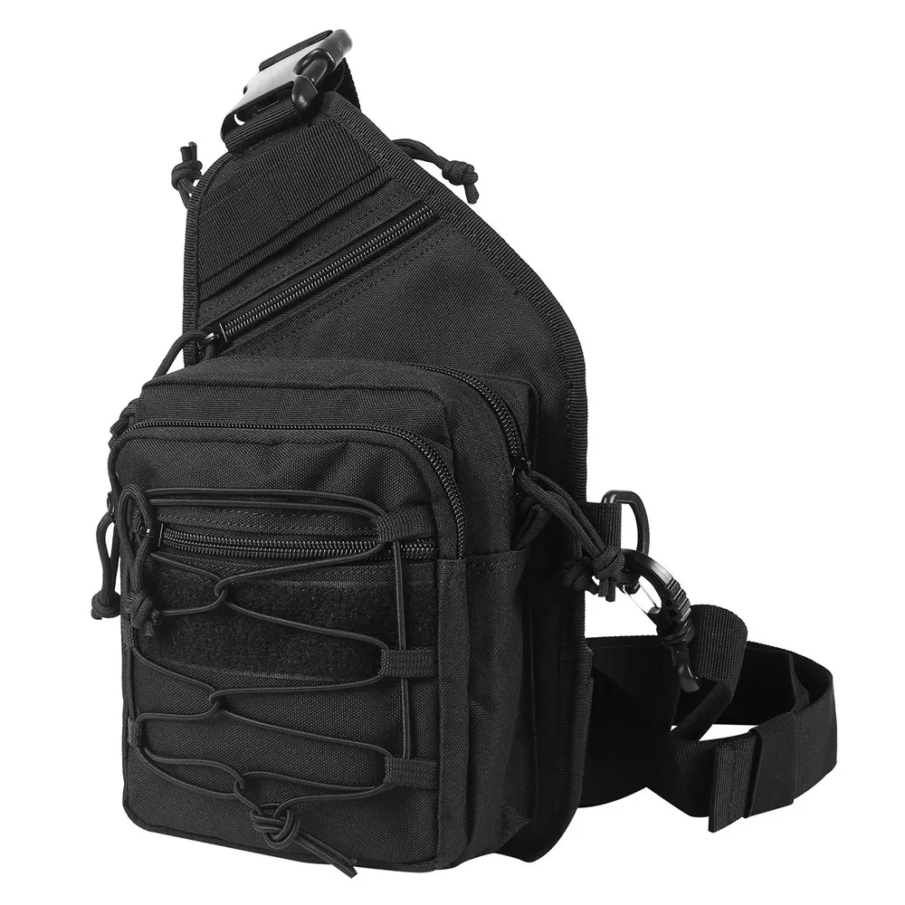 Small Chest Bag Cycling Bag Shoulder Bag Outdoor Tactical Small Chest Bag Outdoor Mountaineering Portable Crossbody Bag