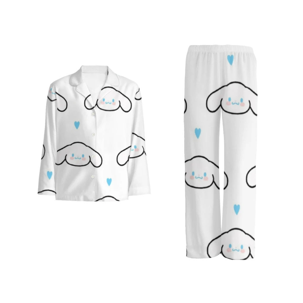 Sanrio White pajamas, Minso's selected patterns, cute style