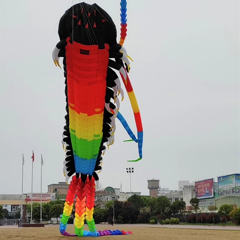 GIANT Inflatable Kites จี้ Kites บินแสดง Kites โรงงาน Weifang Kites โรงงานตัวชี้ลมสวนของเล่น Kite Fishing Kite