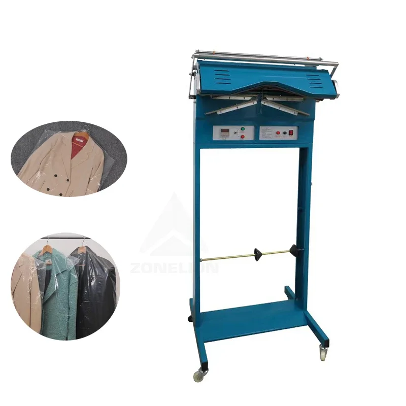 Industrial Dry Cleaner Clothing Suit Packaging Machine Clothes' Packaging Sealing Machine