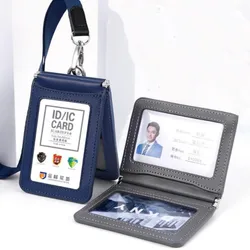 New Work Card Set ID Card Badge Holder Case Bank Credit Factory Name Card Clip Badge File Holder Accessories
