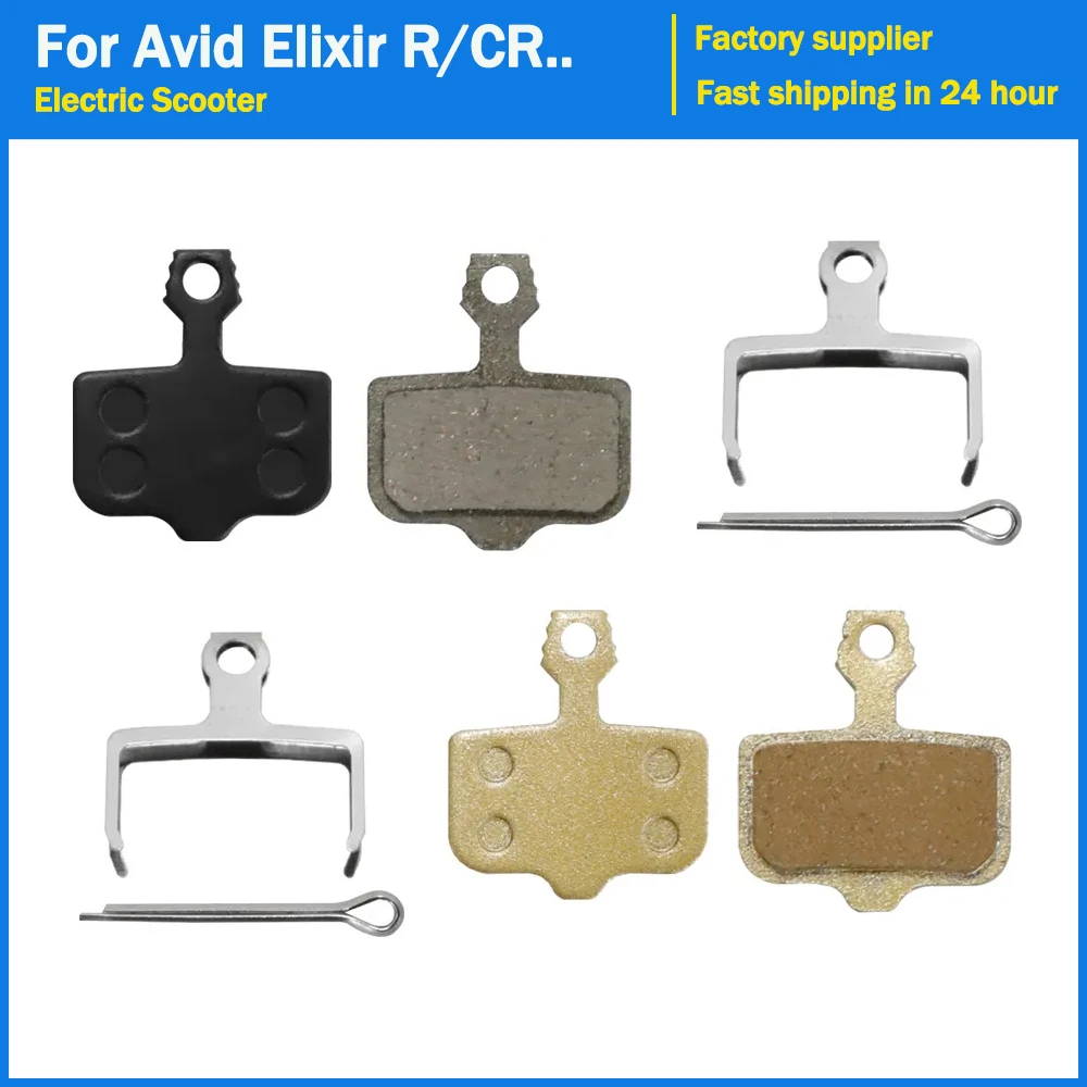 Brake Pads For Avid Elixir R/CR/CR-MAG/E1/3/5/7/9 Sram X0 XX DB1/3/5 MTB Bike Bicycle Resin Disc for Dualtron Thunder Brake Pad