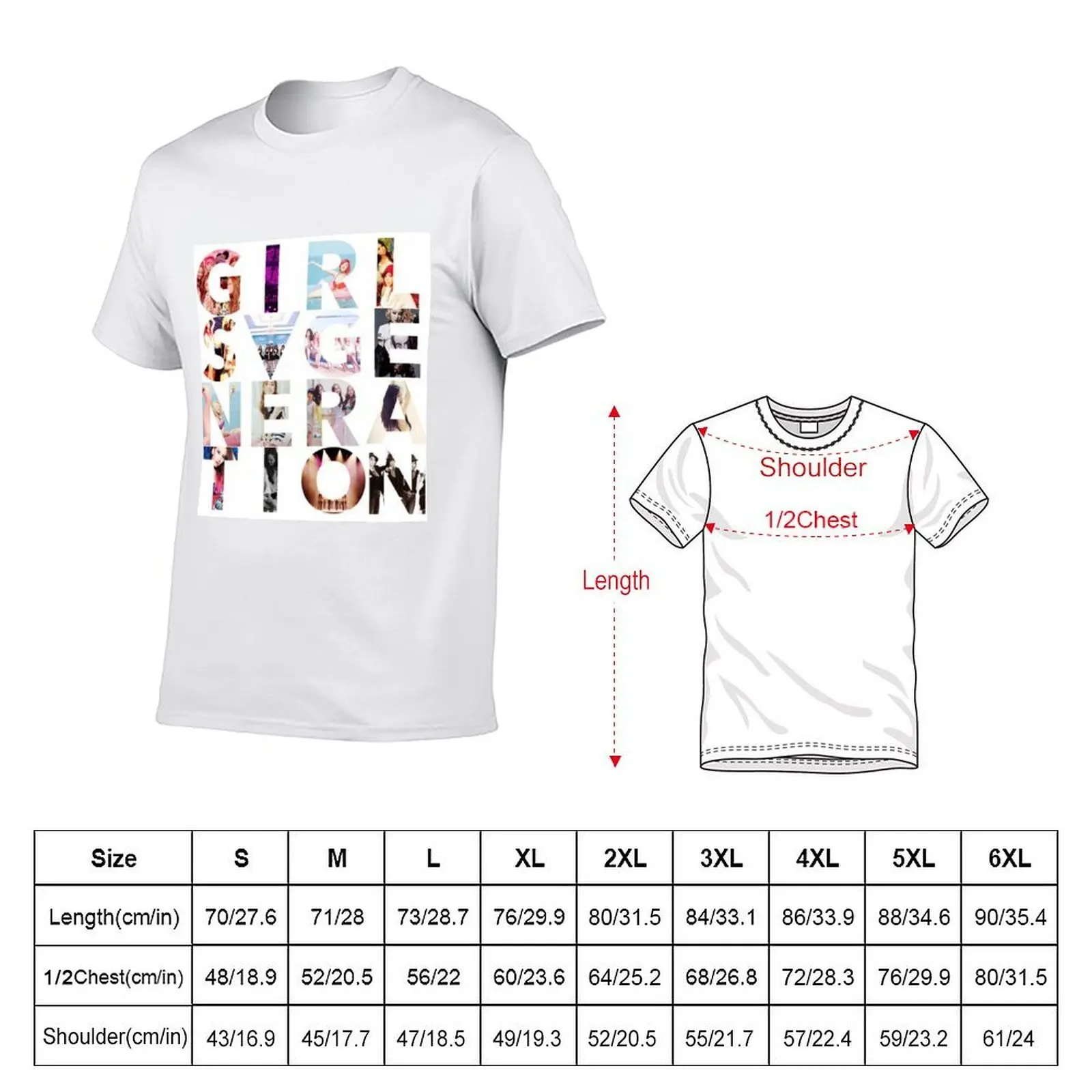 GIRLS?GENERATION - SNSD T-Shirt man t shirt graphic man t shirt summer black cotton t-shirt plain for man package T-shirt