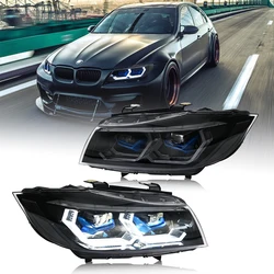 Headlights For BMW E90 E91 3-Series 2009-2012 LED A Pair of HeadLamps Auto Accessories Start-Up Animation