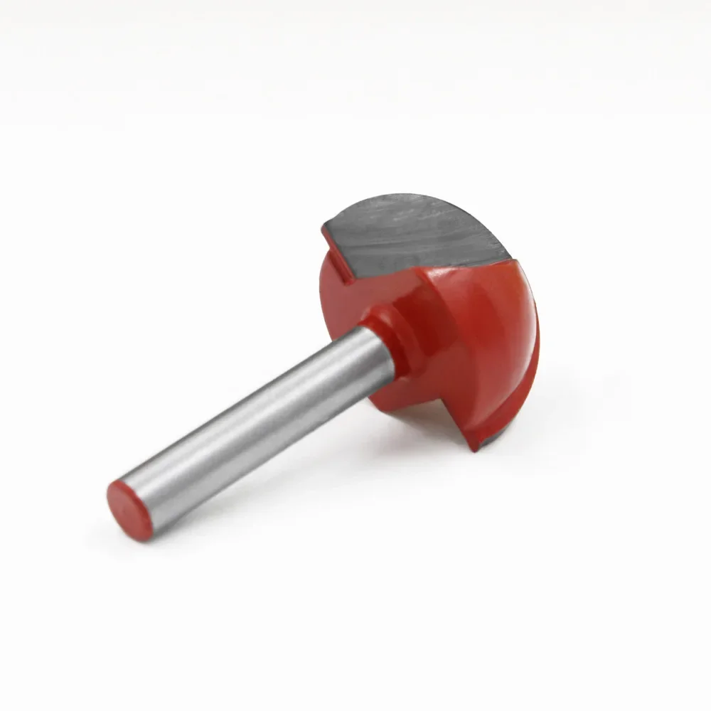 6mm Shank Ball Nose End Mill Semi-circular Milling Cutter Round Bottom Cove CNC Bit Carving Machine Woodworking Router Bit