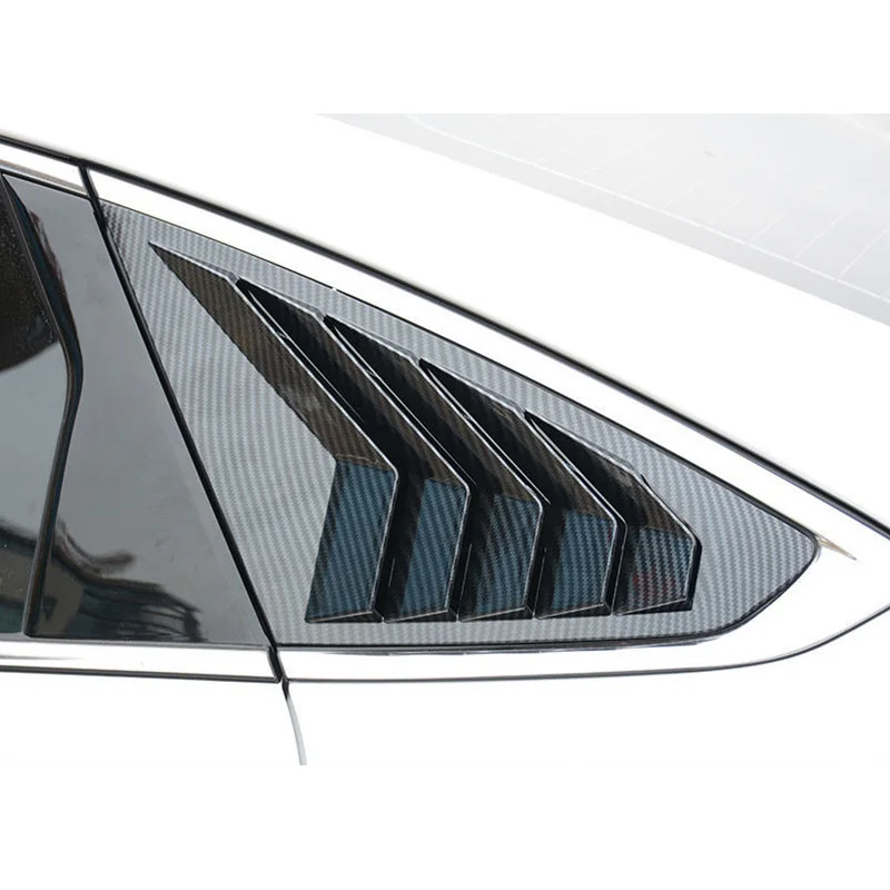 Quarter Side Window Louver for Changan EADO Plus Scoop Cover Vent Carbon Surface Spoiler 2020-2023 Decorative Accessories