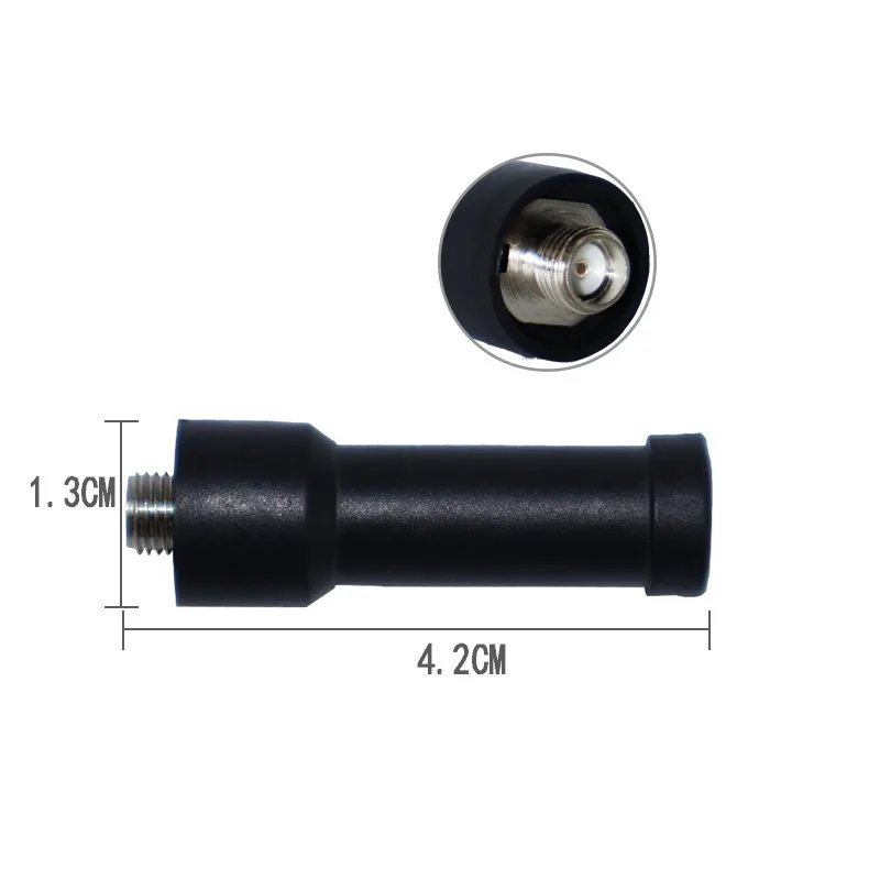 BAOFENG UHF 400-470MHz Short Thumb Stubby Antenna for 888S UV-5RH Mini Walkie Talkie Two Way Radio