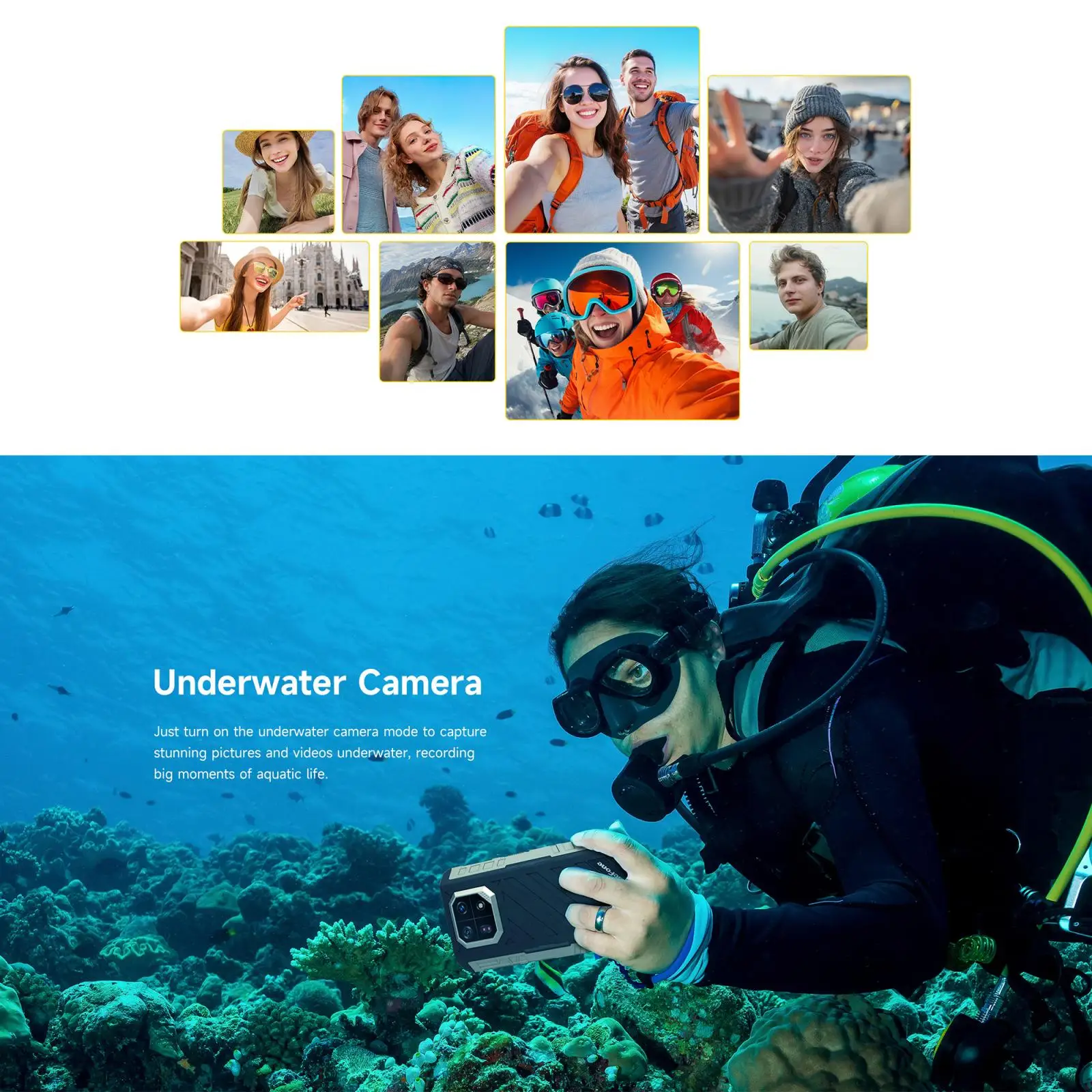 Ulefone Armor 22 Pro Rugged Phone 128GB/256GB 6.58 inch Android 16 MediaTek Helio G200 Global Version 4G NFC 6600mAh Smartphone