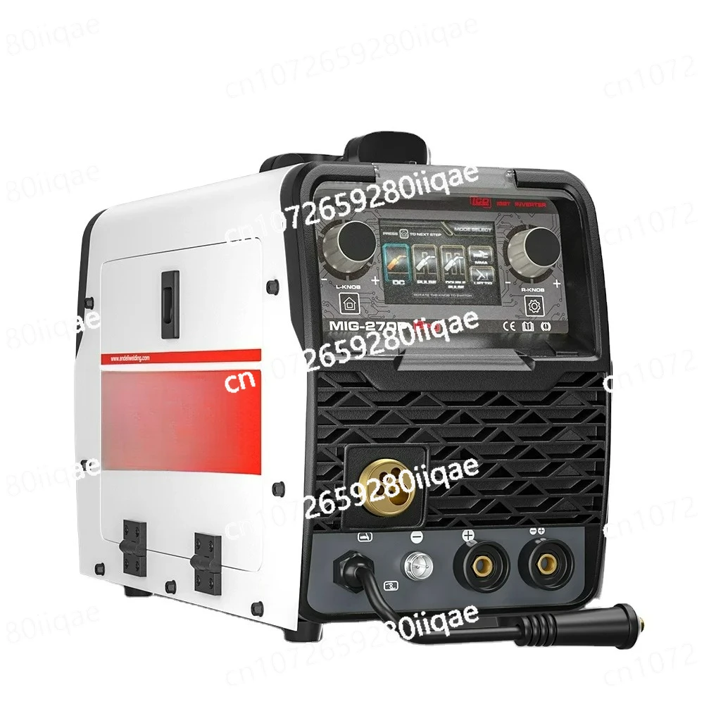 220V LCD Screen Double Pulse MIG Lift TIG MMA Spool Semi-automatic Aluminum MIG Welding Machine
