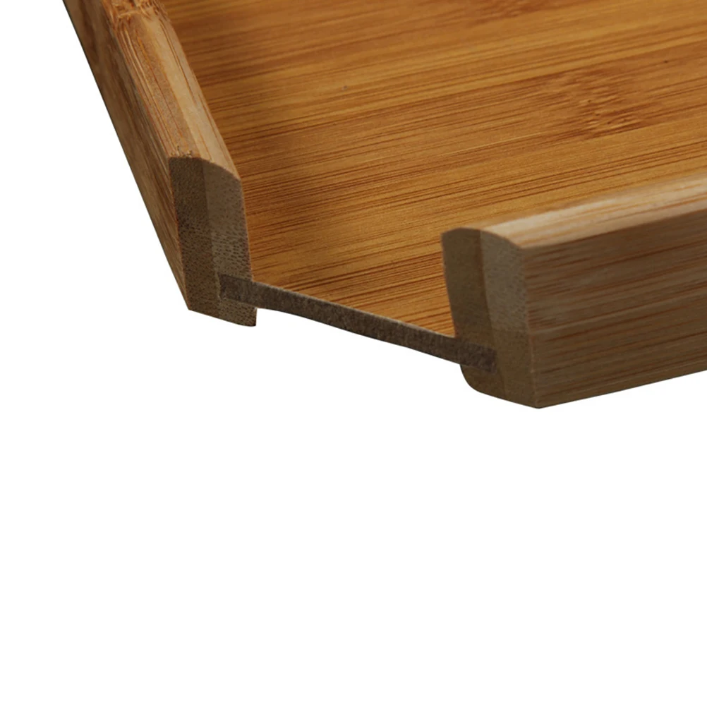 

1 шт. бамбуковый поднос для чая, многофункциональный настольный аксессуар для чайных чашек, закусок, фруктов, 15x15x2 см Khaiki