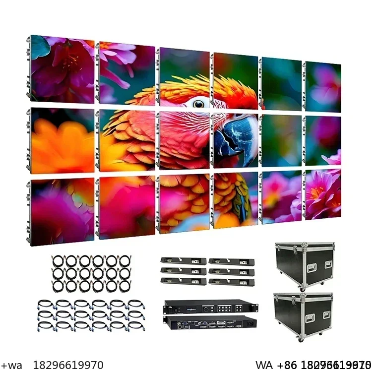 

Outdoor P2.976 High Brightness LED Panel Full Color Rental Screen for Event Performances