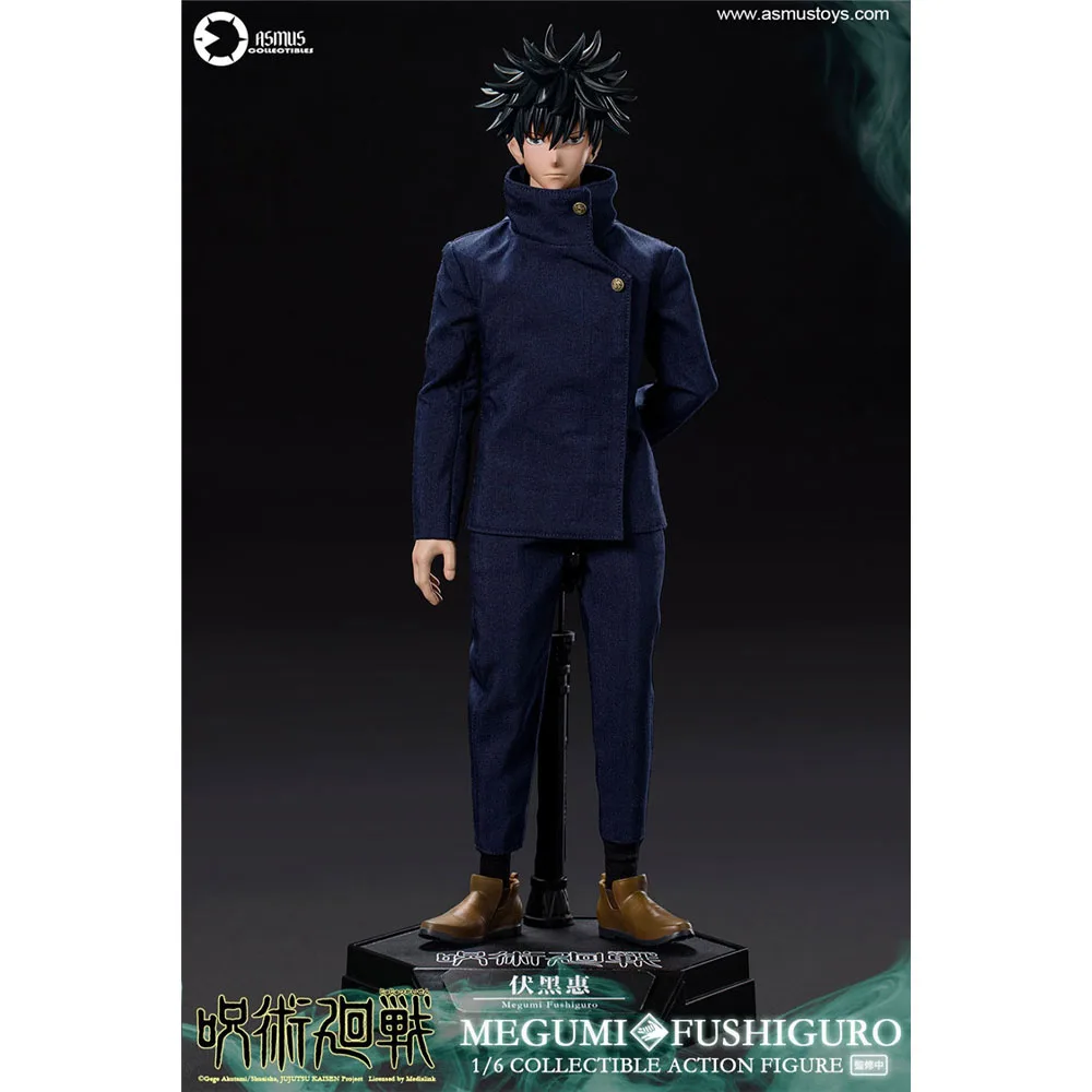 Original Asmus Toys Jujutsu Kaisen Fushiguro Megumi Anime Action Figure Boxed Brand New Statuette Ornament Collectible Gift