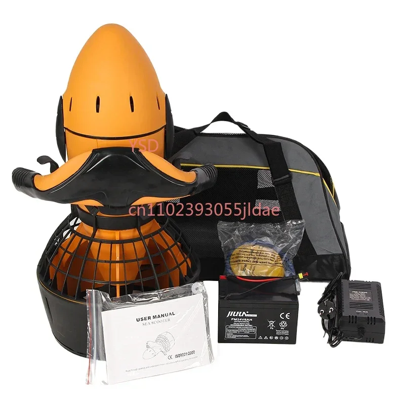 Portable Water Sports Underwater Scooter 300W High Power 2026 New Design Diving Propeller