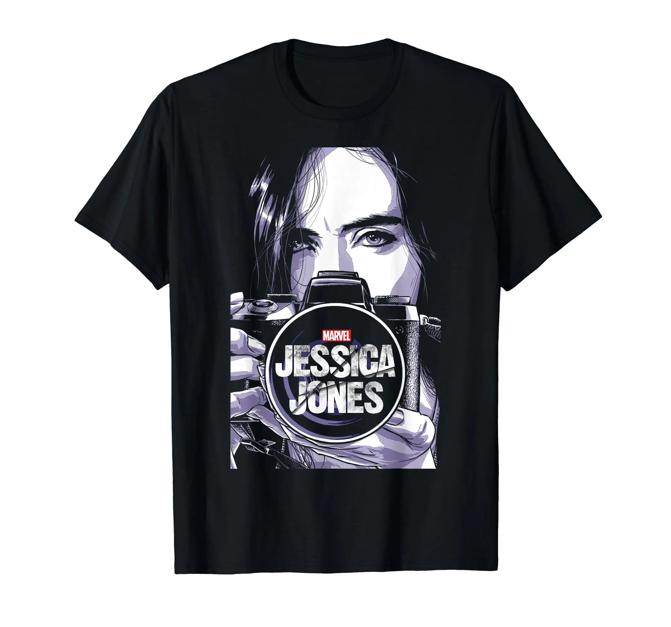  Jessica Jones Camera T-Shirt T-Shirt