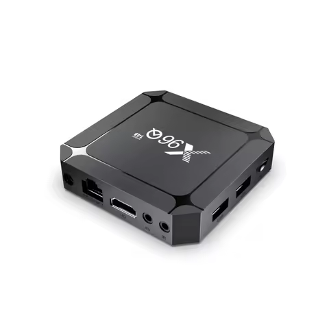 Smart Media Player 100M X96Q PRO+ Smart TV BOX X96Q RK3518 Android 14 TV Box 4K HD USB3.0 WiFi6 2G+16G Internet TV Set Top Box
