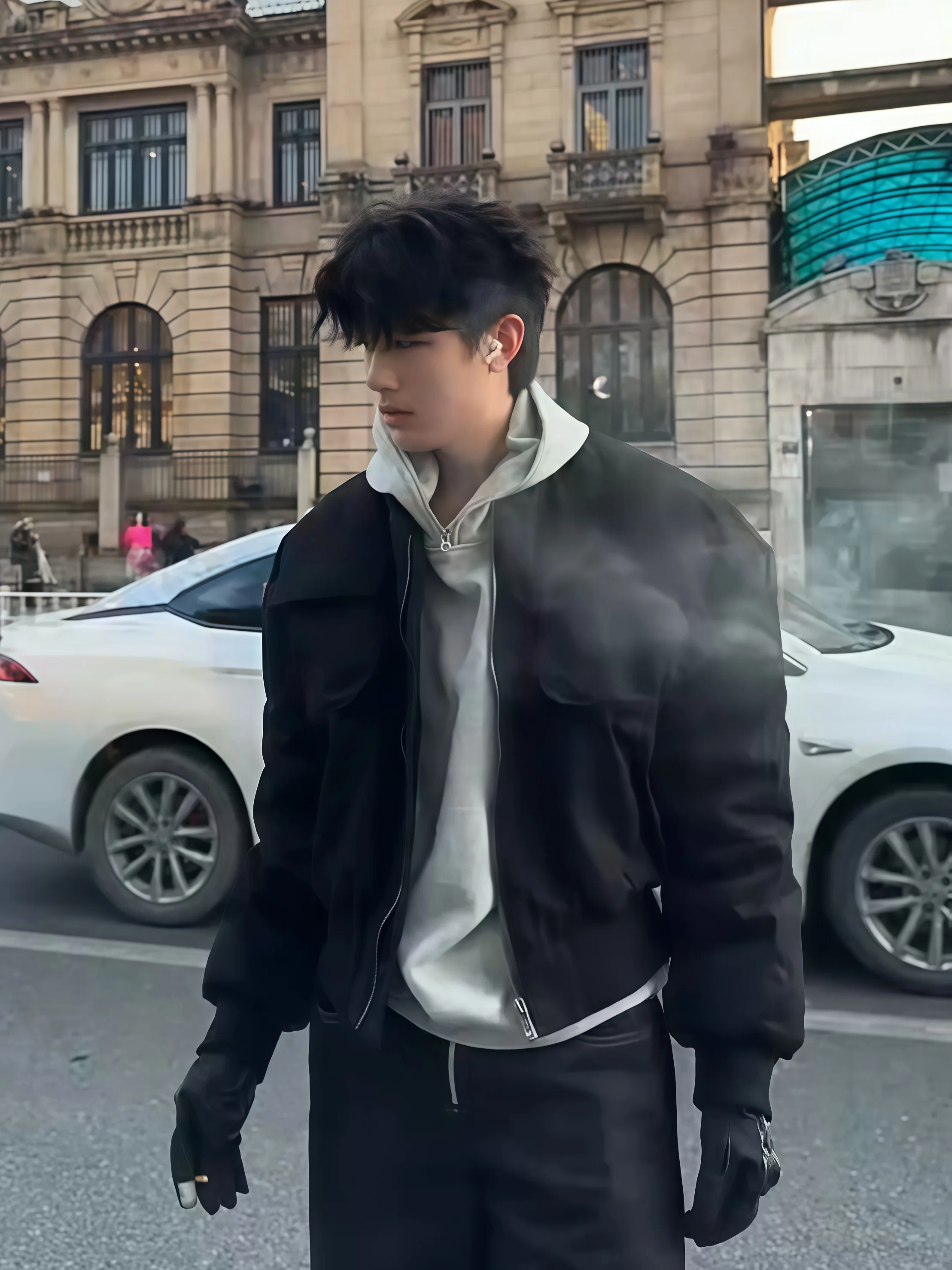 

Мужская утепленная хлопковая куртка Cleanfit: зимняя рабочая одежда, байкерский стиль, воротник-стойка, теплая, молодежная, модная, эксклюзивно онлайн