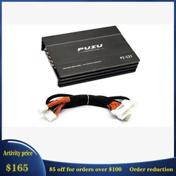 PUZU  PZ-C31 ISO Wiring Harness Cable Car DSP Amplifier 4X150W Support PC Tool 31 EQ Android APP Bluetooth Lossless USB Music