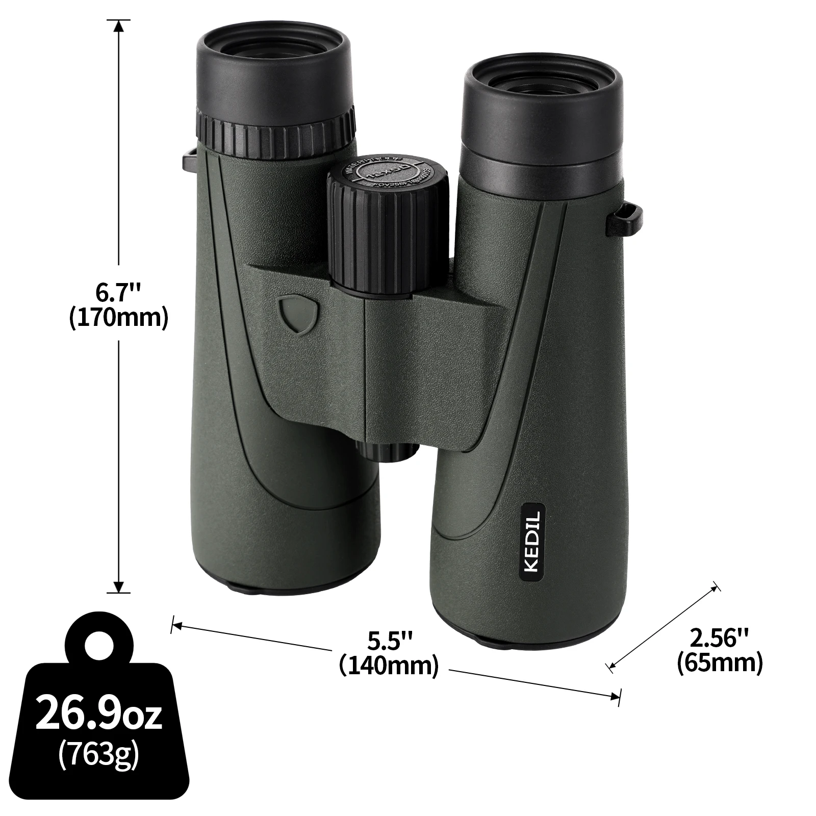 12x50 Binoculars for Adults-Professional HD Optical IPX7 Waterproof High Power BAK4 Prism Telescope for Bird Watching 5