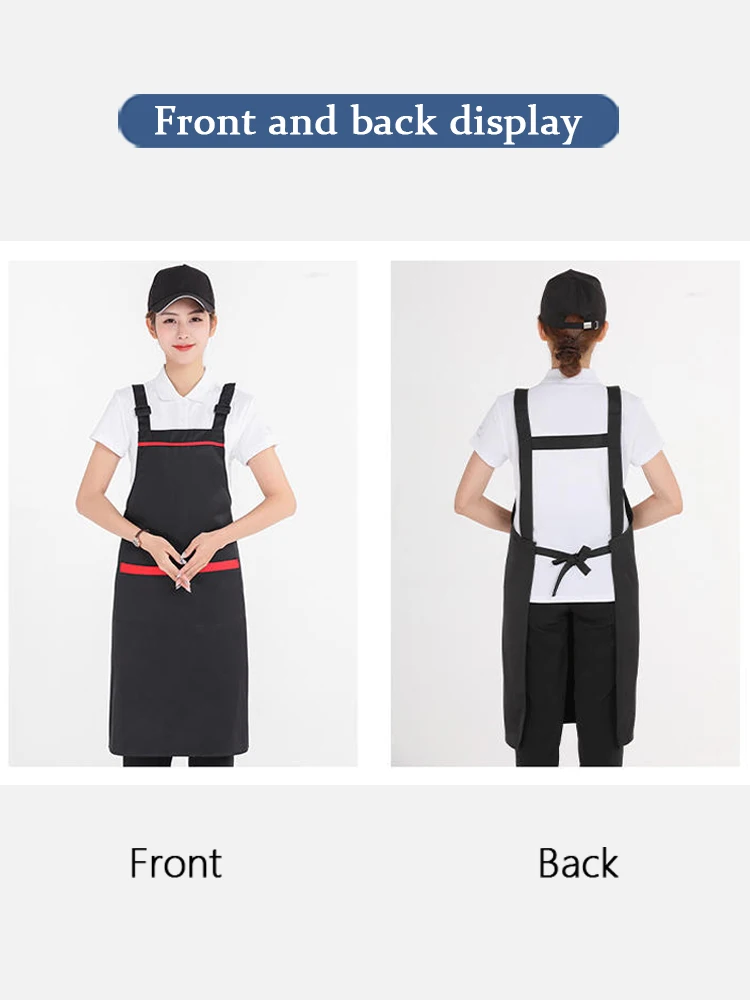 Multi-Functional Waterproof Apron cOVERALL - All-Purpose Protection for Restaurant Hot Pot Bubble Tea Nail Shop & Supermarket