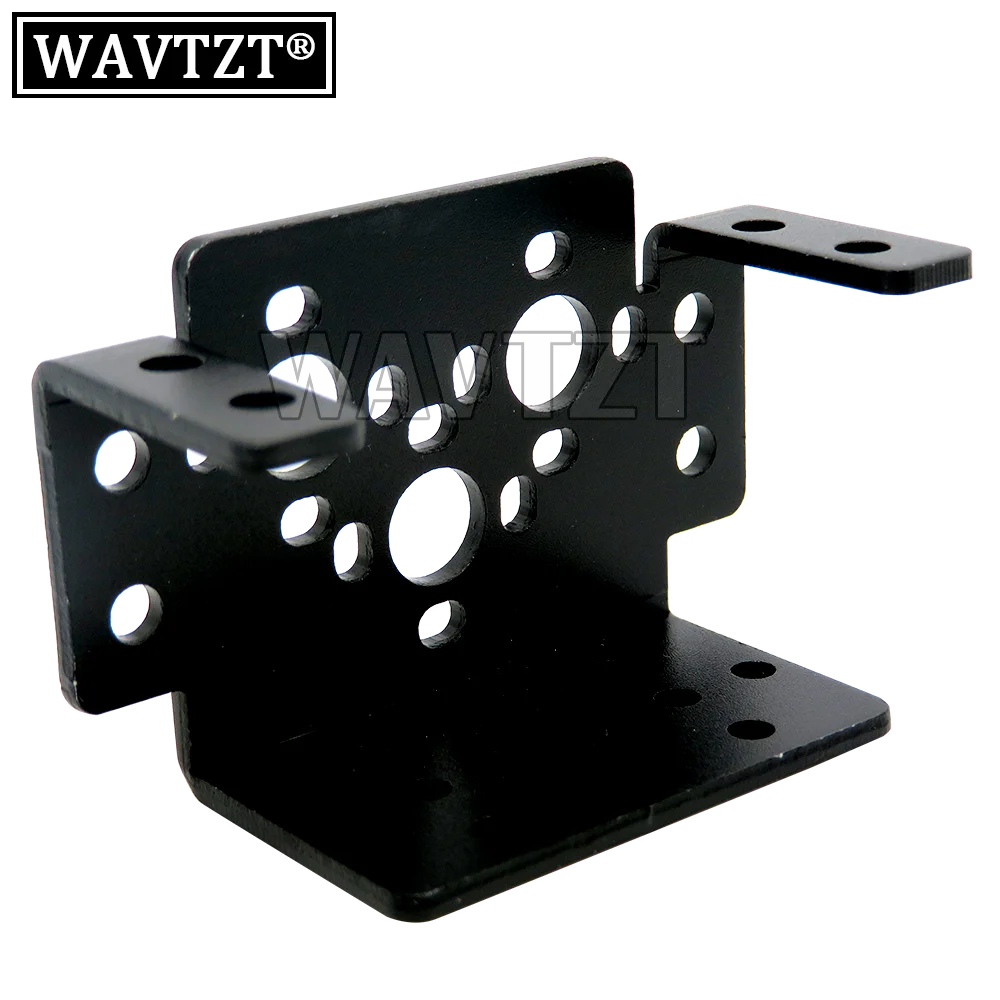 WAVTZT 1set 2 DOF Short Pan And Tilt Servos Bracket Sensor Mount Kit For Compatible MG995 MG996R MG945 MG946R