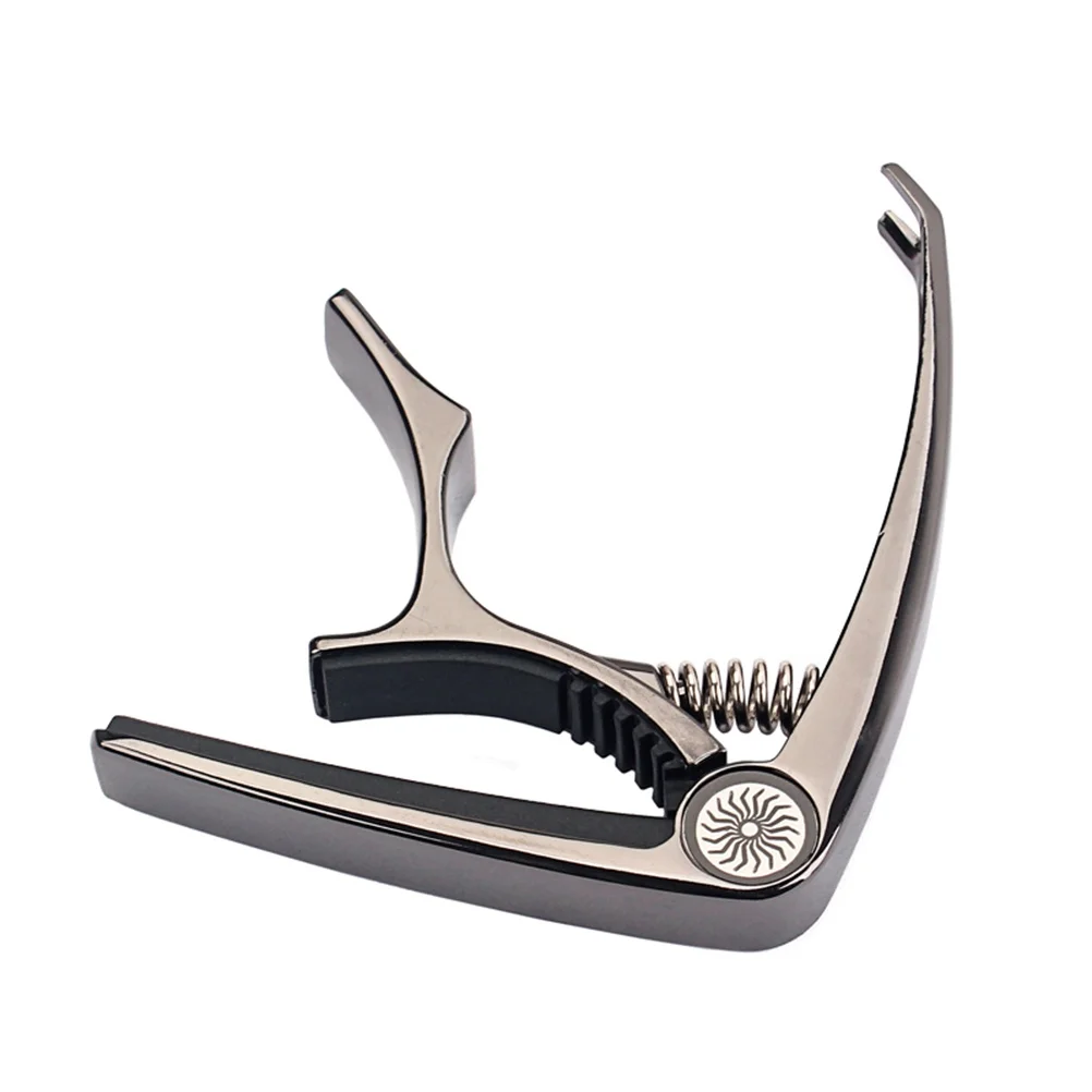 

Clip Type For 6 String Electric Acoustic 6 String Capo Acoustic Guitar Violin Ukulele Banjo Mandolin Classic Guitar Black