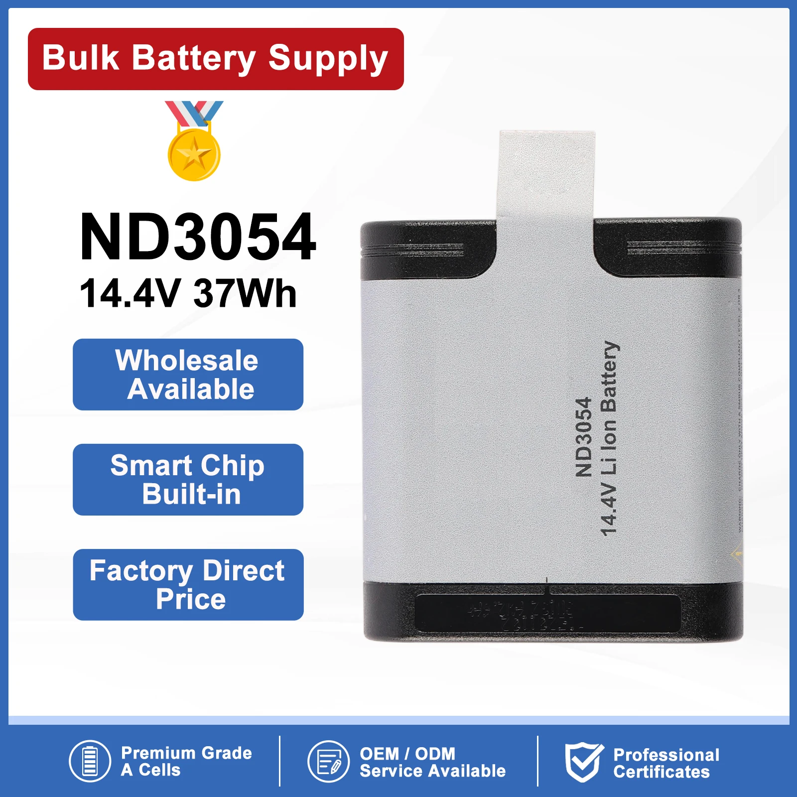 ETESBAY ND3054 ND3054KE26 ND3054HD29 Replacement Battery For Inspired Energy Industrial Equipment