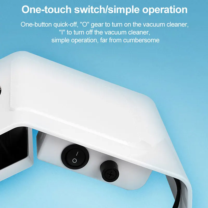 เครื่องดูดฝุ่นเล็บที่ทนทาน 40W พร้อมถุงเก็บทดแทน, เครื่องดูดฝุ่นแต่งเล็บแบบพกพาสําหรับเล็บ, ร้านเสริมสวยบ้านและการเดินทาง