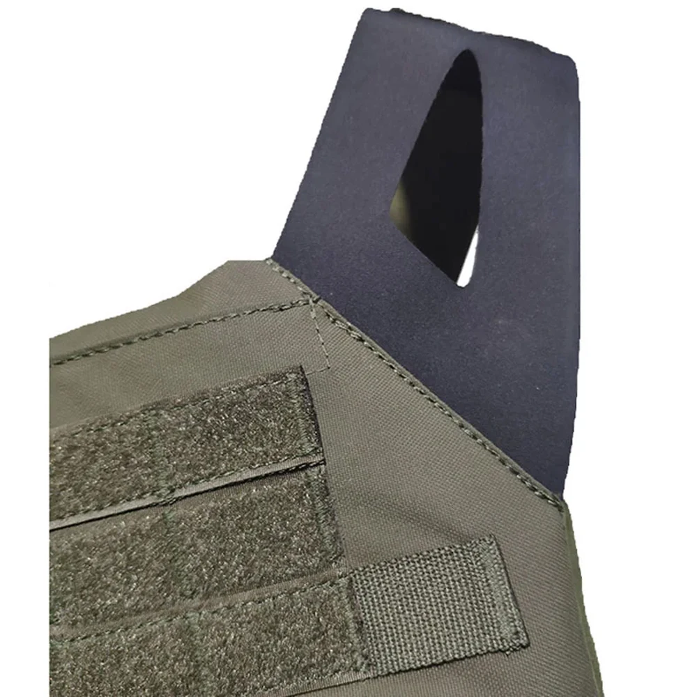 JPC-Chaleco Molle de caza para exteriores, chaleco con placa protectora en el pecho, 500D