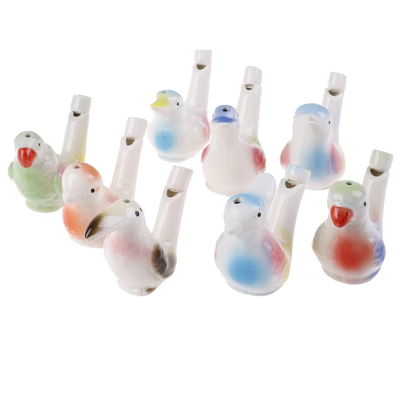 Water Bird Whistle Coloured Drawing Bathtime Musical Toys for Kid Early Learning Educational Children Toy Musical Instrument