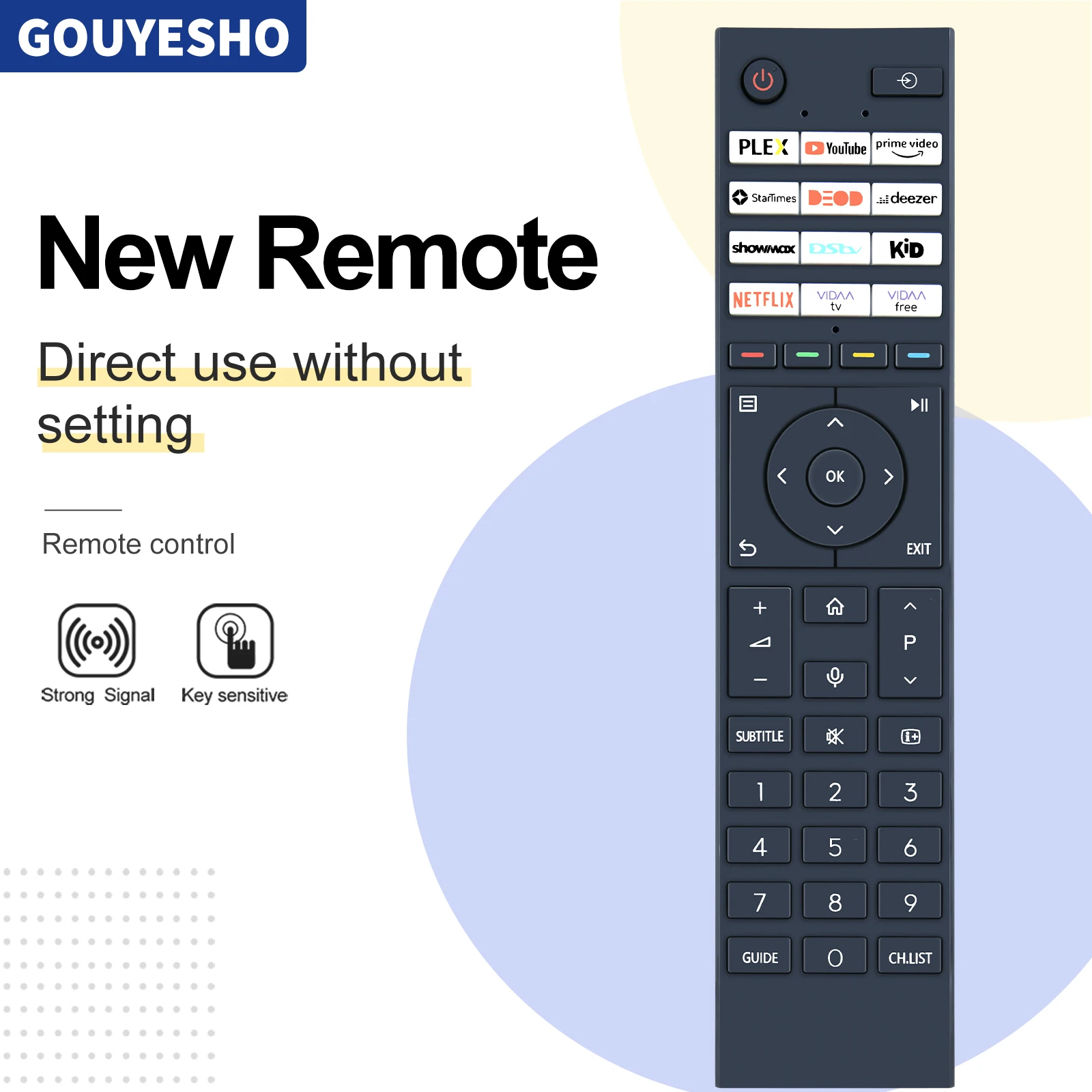 New CT-95067 Voice For Toshiba Smart TV Remote Control CT95067