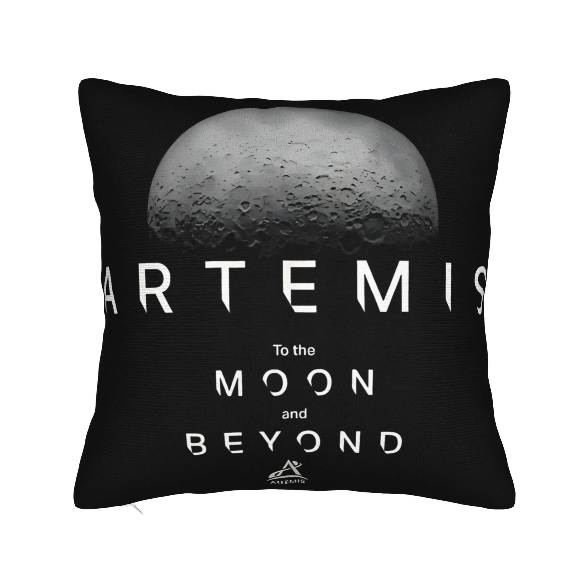 Decorative Pillow Cover Artemis II Mission To The Moon 2026 Artemis 2  Seater  Throw Pillow Case Cover Zipper Multiple Sizes