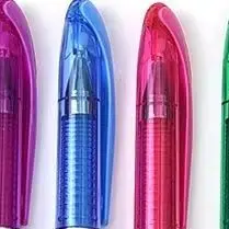 

12 шт. разноцветные стираемые гелевые ручки в штучной упаковке, средний наконечник 0,5 мм, плавное письмо, подходят для офиса и повседневного использования