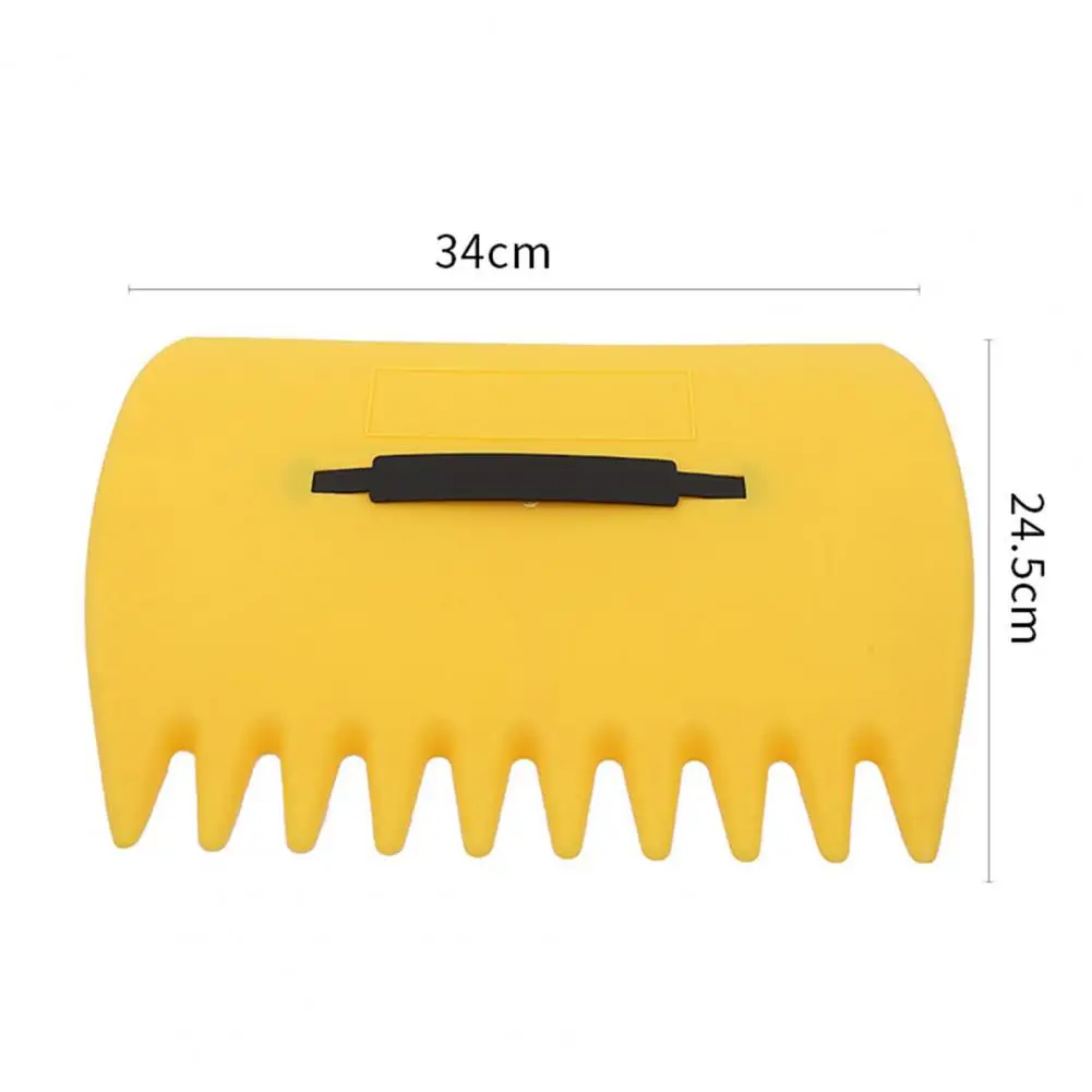 

2 шт., 34 см, садовые когти для газона, садовые пластиковые грабли, многоразовый захват, инструмент для чистки, совок для сбора мусора в дворе