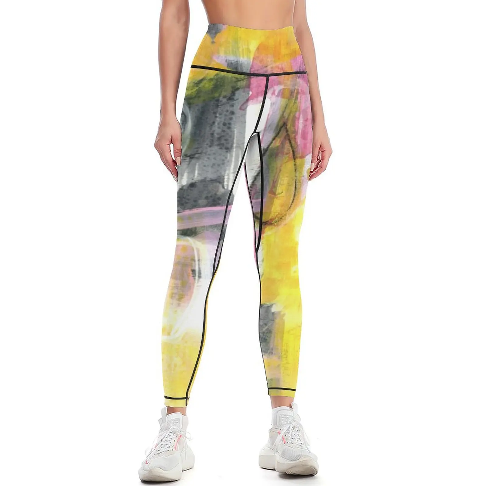 

Abstract #11 Leggings Sports female Jogger pants Sports pants woman for physical Womens Leggings