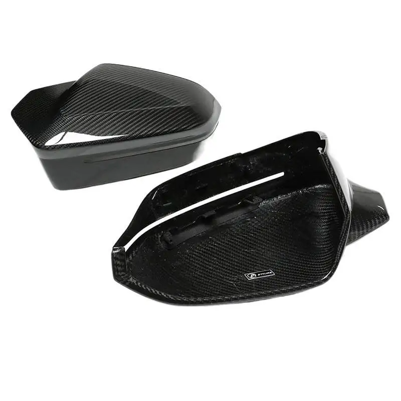

Suitable for New 5 7 Series I5 I7 G6 G70 G90 M5 Dry Carbon Fiber Rearview Cover Reversing Mirror Cove
