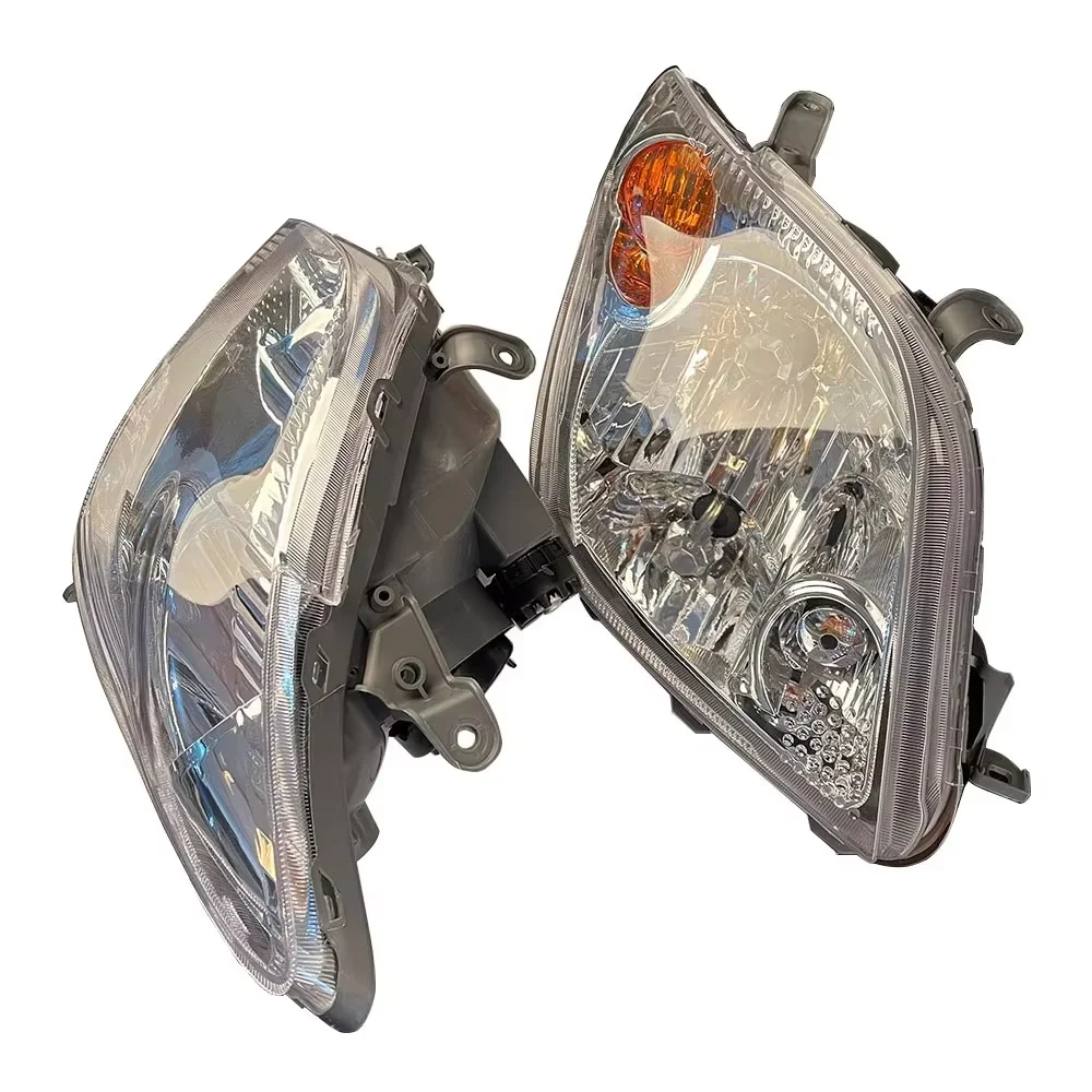 2Pcs Clear Lens Front Headlamp For Toyota IST Scion XA NCP61 2002 2003 2004 2005 2006 2007  Head Light