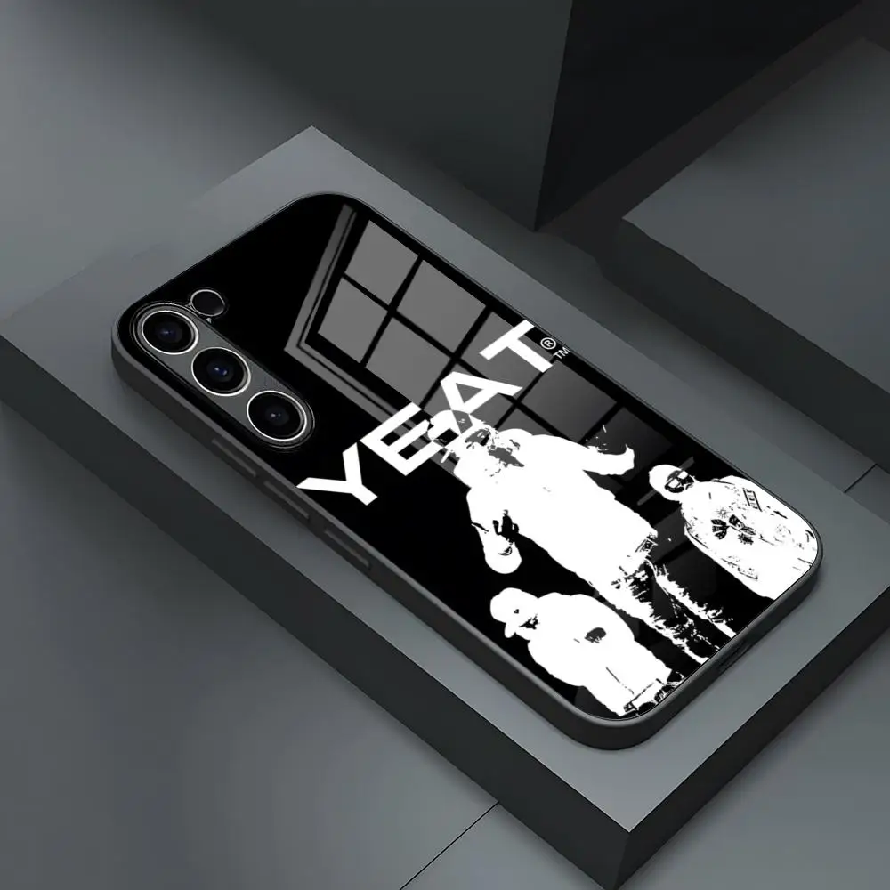 Yeat مغني الراب AfterLyfe جراب هاتف ل S23 سامسونج S24 S25 الترا S22 S20 Fe S21 زائد A54 A34 A24 A53 A16 A14 غطاء زجاجي