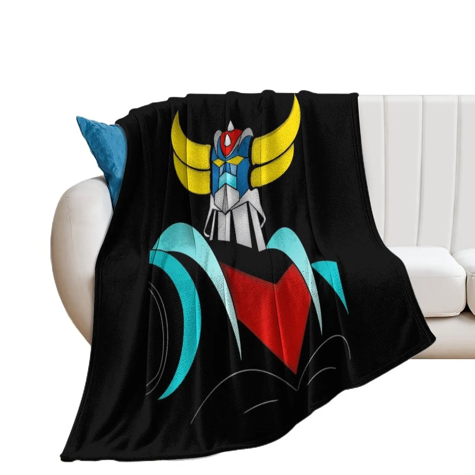 Grendizer, Goldorak Throw Blanket Soft Big Extra Large Throw Blankets