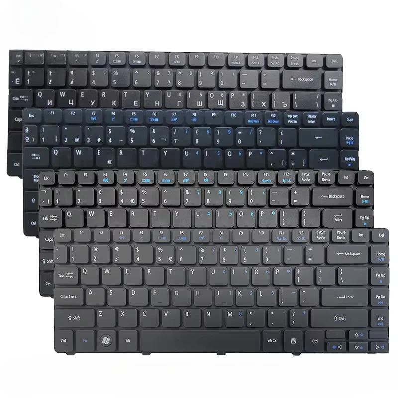 HC US/UK/RU/SP/BR/SA/CR/BE/HG/CZ/SK Teclado de laptop para ACER 4738/Z/ZG 4739/Z 4740/G 4741/G 4743/G 4745/G 4746 4750/G 4752/G