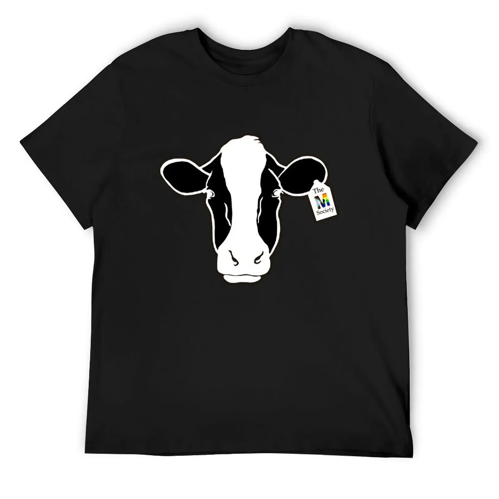 TMS Cow V1.2 T-Shirt graphics quick drying mens t shirts