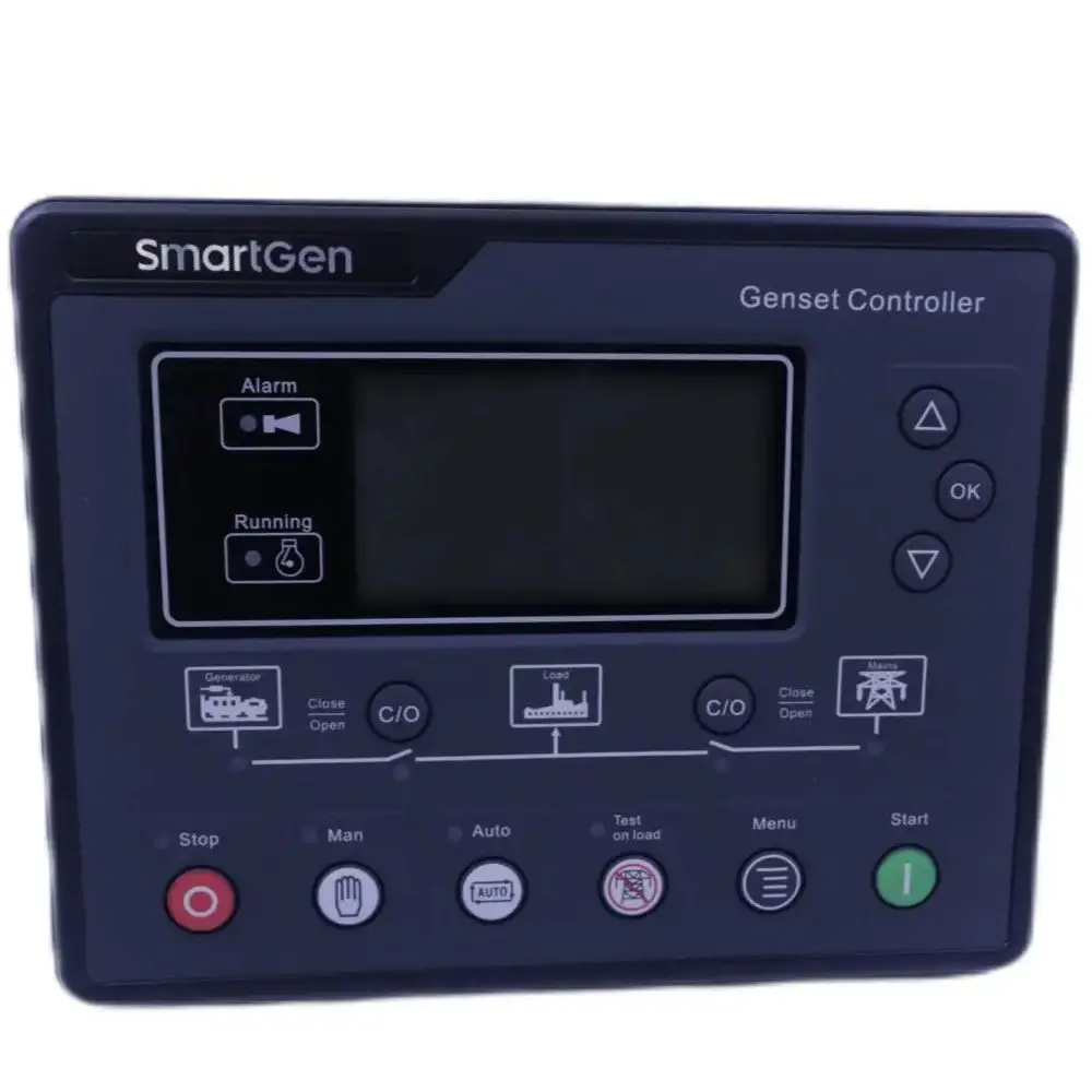 Imagem -05 - Smartgen Controlador Genconjunto Automático Gerador de Rede Amf Módulo de Controle de Comutação Automática Hgm6120u2c