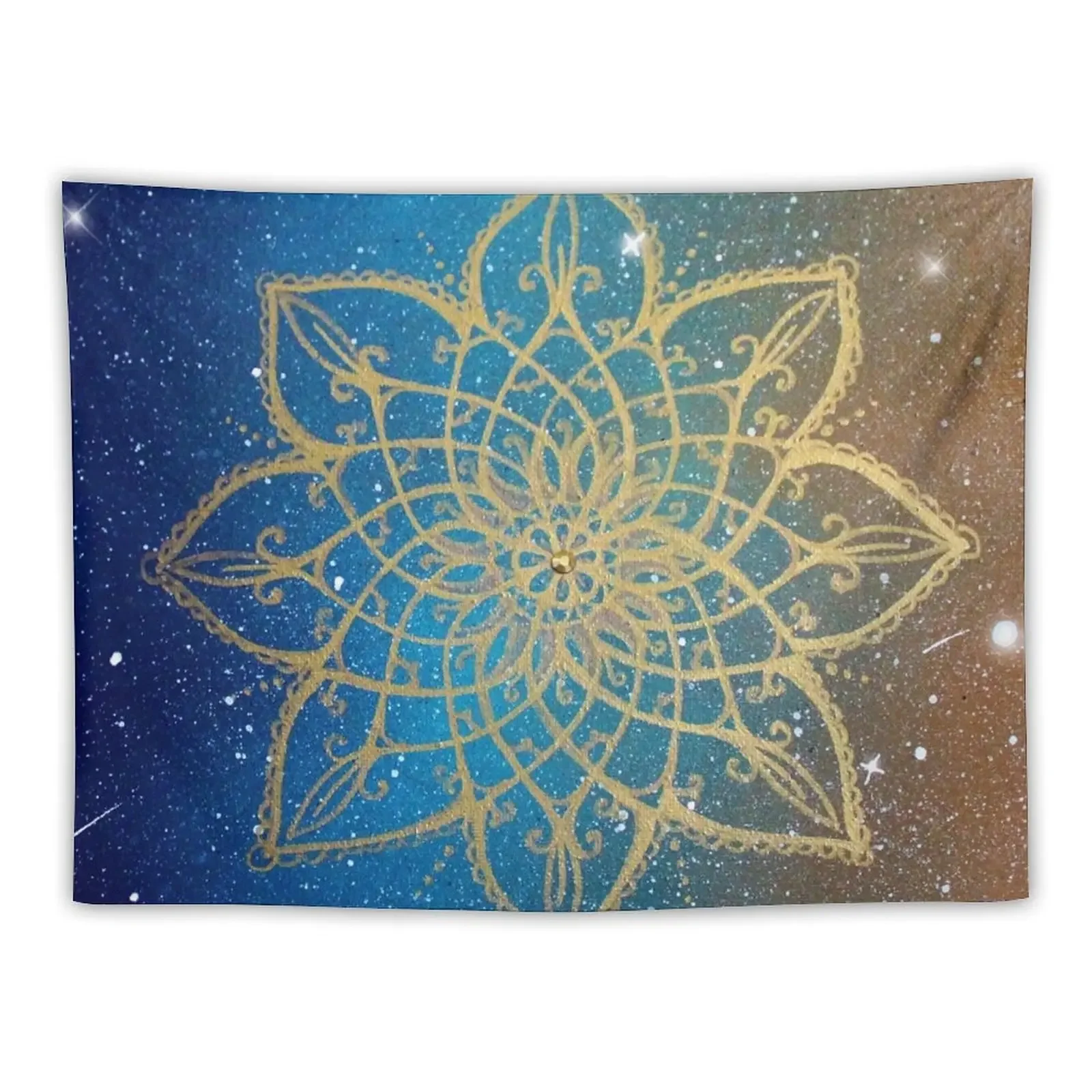 

Mandala in Gold Tapestry Room Decorator Room Decoration Accessories Tapestry