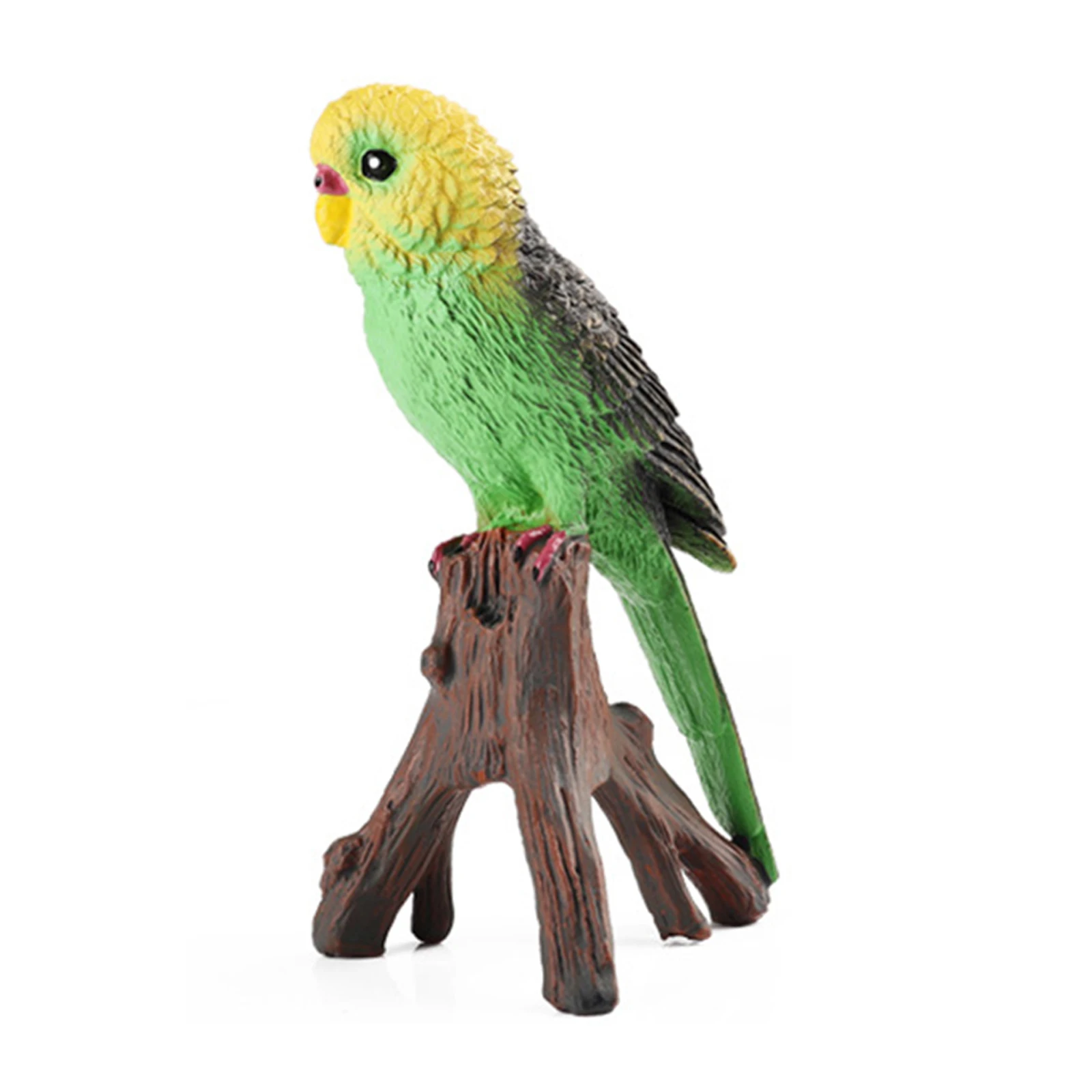 Bird Enthusiasts Parrot Budgie Ornament Arts Indoor Outdoor Decoration Fine Craftsmanship Fitment Budgerigar Arts