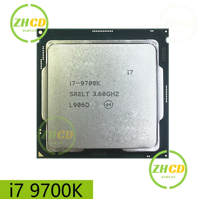 Intel Core For I7-9700K i7 9700K 3.6GHz Octa-core Eight-threaded CPU  Processor 12M 95W PC desktop LGA 1151 - AliExpress