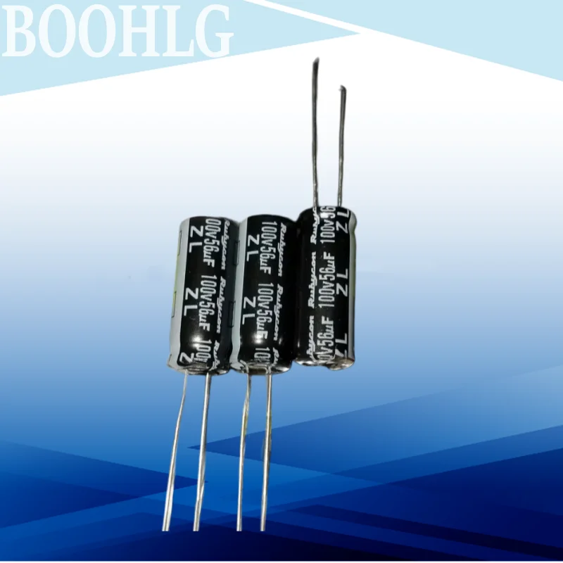 10PCS 56UF 100V Cap…