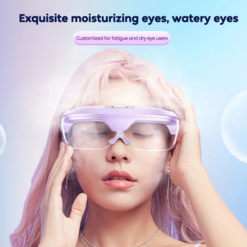 

NEW Eye Massager Eye Care Machine Mist Heating for Puffy and Dry Eyes Dark Circles Eye Strain Improved Sleep Eye Care Massager