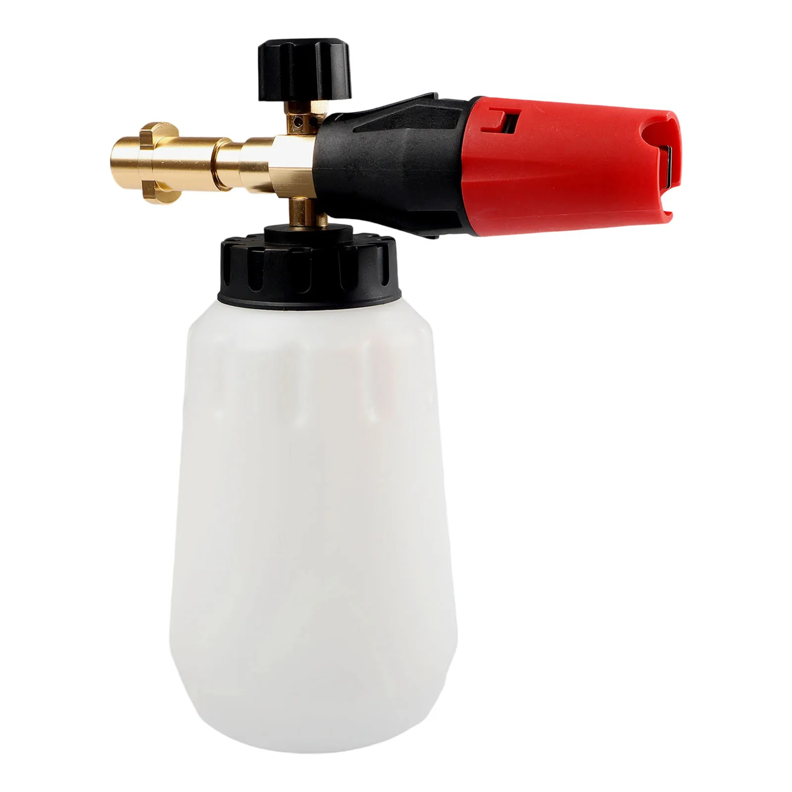 

Adjustable Nozzle Cleaning Tool 1L Capacity Aluminum Plastic Material Easy To Maneuver Quick Connector Compatibility Adapter