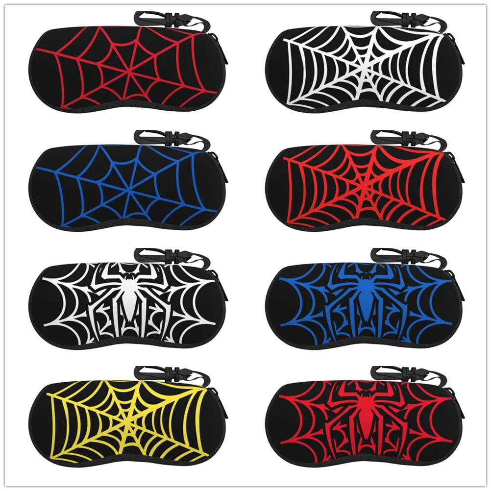 

Spider web pattern Glasses Box High-end Sunglasses Myopia Glasses Pressure Resistant Sunglasses Boxs Glasses Bags