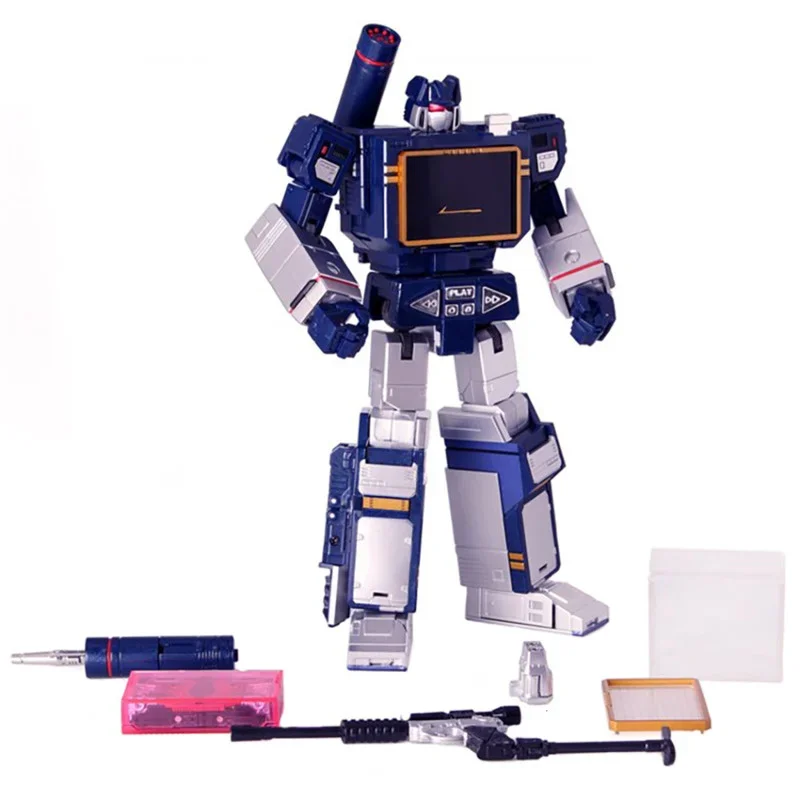 THF THF-01J THF01J Soundwave Masterpiece Transformation Action Figure Toy Soundblaster KO MP13 Movie Model Deformation Car Robot